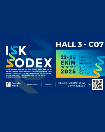 Srovan Yangın Korunum, ISK-SODEX 2025'te Hall 3 C07 Numaralı Standıyla Yerini Alıyor