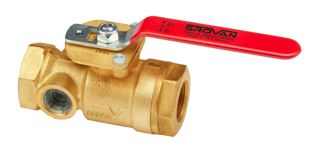 Brass Test Drain Valve